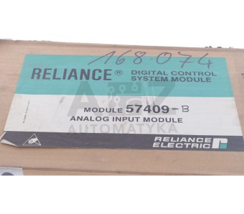RELIANCE CONTROL SYSTEM  57409-B 57409B  ! NEW !