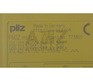 PILZ PNOZ MS1P PNOZMS1P 773800 