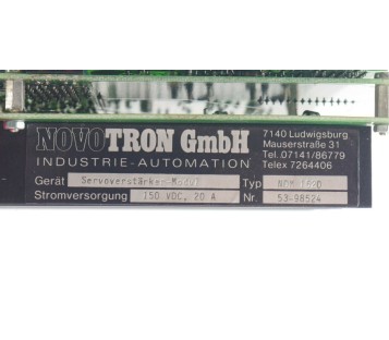 NOVOTRON NDM 1520 NDM1520 