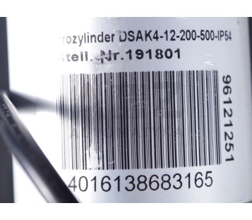 ELEKTROZYLINDER DSAK4-12-200-500-IP54  DSAK412200500IP54  191801 