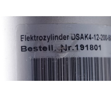 ELEKTROZYLINDER DSAK4-12-200-500-IP54  DSAK412200500IP54  191801 