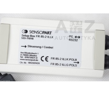 SENSOPART SETUP BOX FR 85-2 ILLX FR85-2ILLX FR852ILLX 533-11016  5331101 ! NEW !