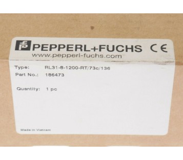 PEPPERL + FUCHS RL31-8-1200-RT/73C/136 186473 ! new ! 