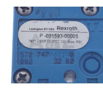 REXROTH PNEUMATIK P-031593-00005   P03159300005   572 747 572747 R434001870
