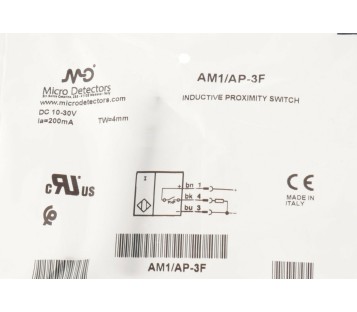 MICRO DETECTORS AM1/AP-3F AM1AP3F INDUCTIVE PROXIMITY SWITCH  ! new ! 