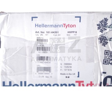 HELLERMANN TYTON Helawrap HWPP16  161-64201 16164201 25m 13-16mm ! NEW !