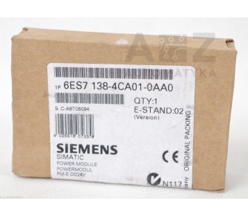 SIEMENS SIMATIC S7 6ES7 138-4CA01-0AA0 6ES71384CA010AA0 ! NEW !