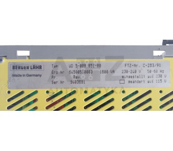 BERGER LAHR WD 5-008 WD5-008 WD5-008.051-00 64580510003 Servo