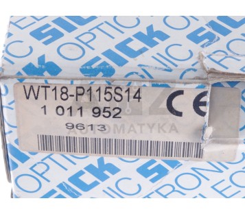 SICK WT18-P115S14  WT18P115S14  WT18 P115S14 1011952 ! NEW !