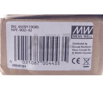 MW MEAN WELL NPF-90D-42 NPF90D42  ! NEW !