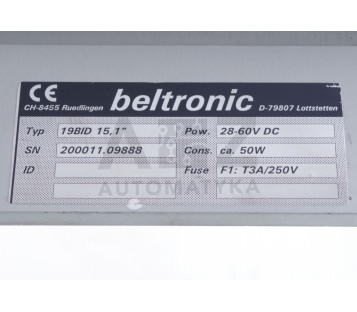 BELTRONIC 19BID 15,1"  