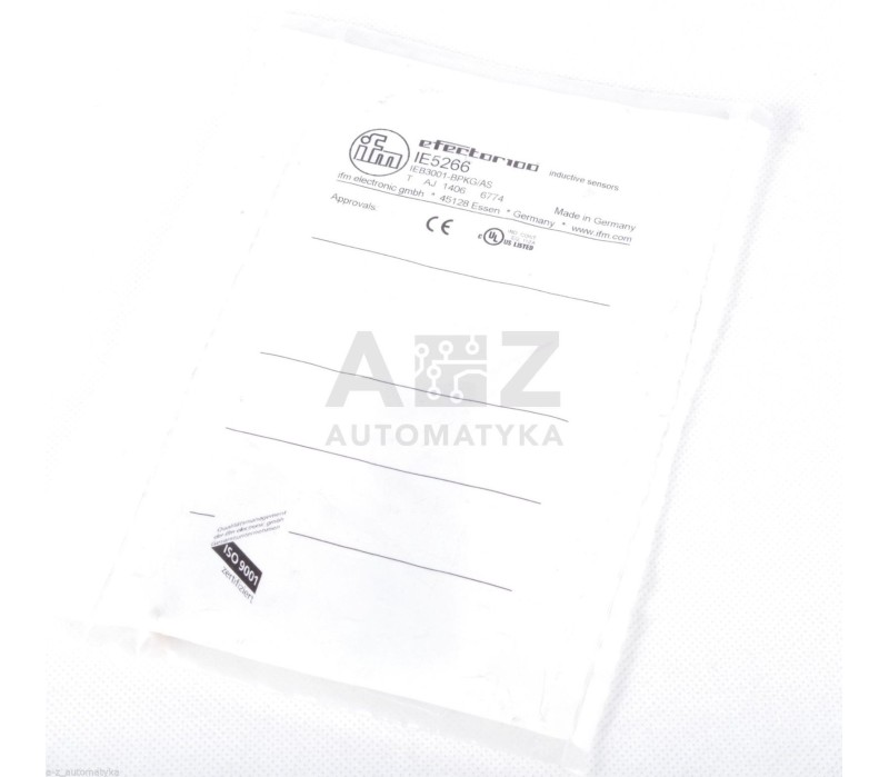 IFM EFECTOR100 IE5266 IEB3001-BPKG/AS IEB3001BPKGAS ! NEW !