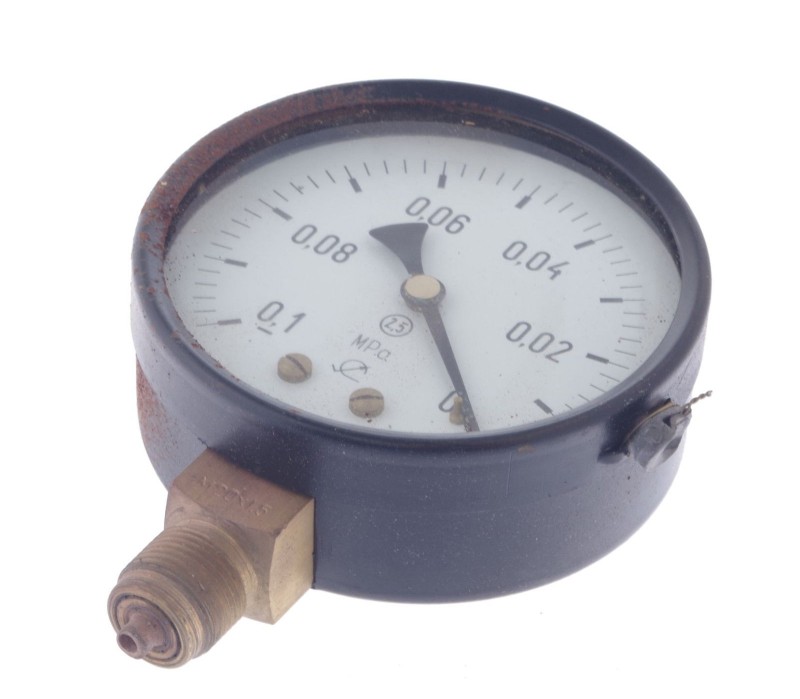 STAS 3589-78 358978  0-0.1MPa  150mm M20X15 Pressure Gauge, (WITH CORROSI ! NEW 