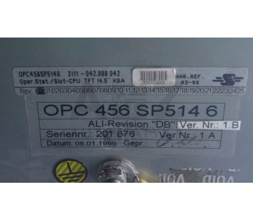 TELEMECANIQUE MODICON  OPC 456 SP514 6 OPC456SP5146