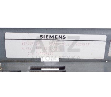 SIMENS SIMODRIVE 6SC 6101-2A-Z 6SC61012AZ