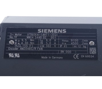SIEMENS 1FT6064-1AH71-3EG1  1FT60641AH713EG1  ! NEW !