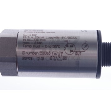 BURKERT PRESSURE TYPE 8314  550365