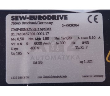 SEW CMP40S/KY/RH1M/SM1  CMP40SKYRH1MSM1 01.7410457301.0001.17  ! NEW !
