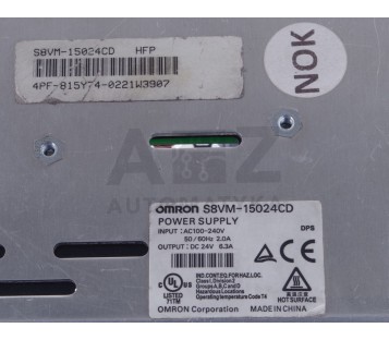 OMRON POWER SUPPLY  S8VM-15024CD HFP S8VM-15024CDHFP