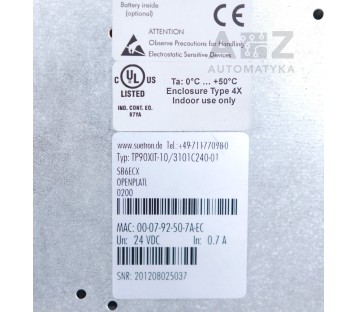 SUETRON SAUTER  TP90XIT-10/3101C240-01   2401180  ! NEW !