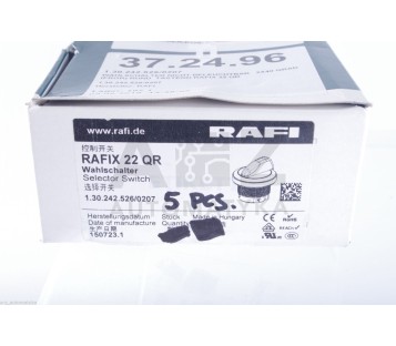 RAFI RAFIX 22 QR 1.30.242.526/0207 SELECTOR SWITCH ! 5pcs  ! NEW !
