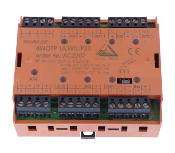 IFM 4I/4OTP 1A,WD,IP20 AC2207 AS-Interface 