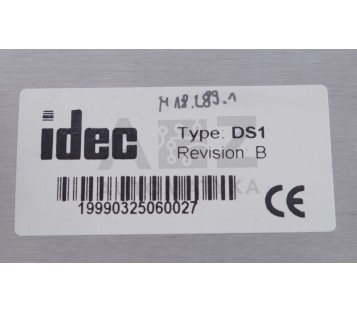 IDEC IZUMI DS1 REVISION: B  SOKRATHERM BHKW-CONTROLSYSTEMS FA3S OPERATOR PANEL