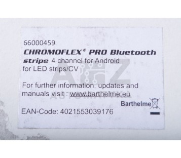 CHROMOFLEX PRO BLUETOOTH STRIPE 3 CHANNEL FOR ANDROID Barthelme ! NEW !