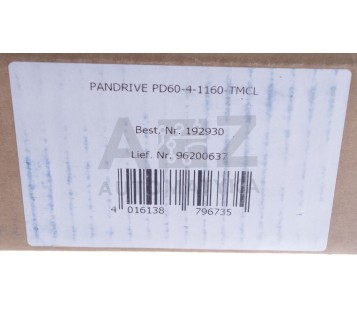 PANDRIVE PD60-4-1160-TMCL PD6041160TMCL 192930 STEPPER MOTOR HYBRID BIPOLAR  NEW