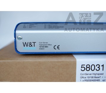 W&T: COM SERVER HIGHSPEED OFFICE 10/100 MBit   58031  ! NEW IN BOX !