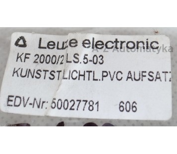 LEUZE: KF2000/2 LS.5-03 Plastic fibre optic in throughbeam operation  ! NEW !