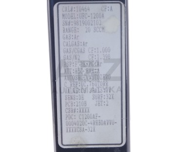 UNIT INSTRUMENTS UDU15 PINOUT UFC-1200A UFC1200A 