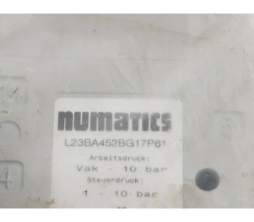 NUMATICS L23BA452BG17P61 ! NEW ! 