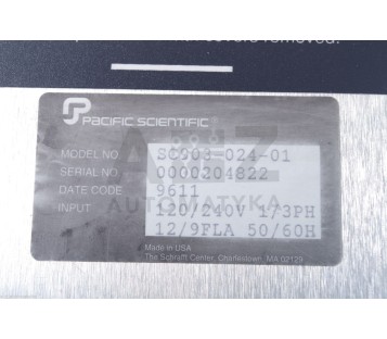 PACIFFIC SCIENTIFIC SC903-024-01  SC90302401