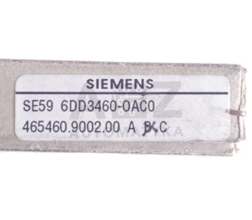 SIEMENS SE59 6DD3460-0AC0  SE596DD34600AC0  465460.0002.00  465460000200 ! NEW !