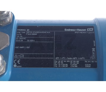 ENDRESS + HAUSER PROMAG P 50P1H-EHGB1AA0AEAA  50P1HEHGB1AA0AEAA 