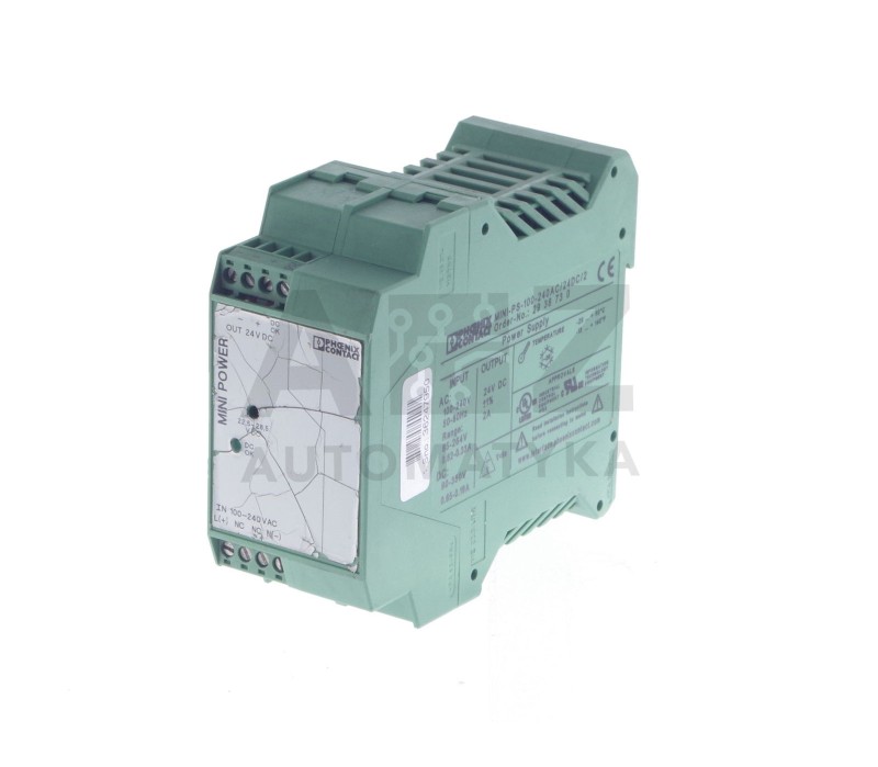 PHOENIX CONTACT MINI-PS-100-240AC/24DC/2  MINIPS100240AC24DC2  2938730
