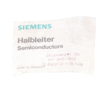 SIEMENS HALBLEITER FP 310/312 62902-B146  62902B146  ! 5pcs ! NEW !