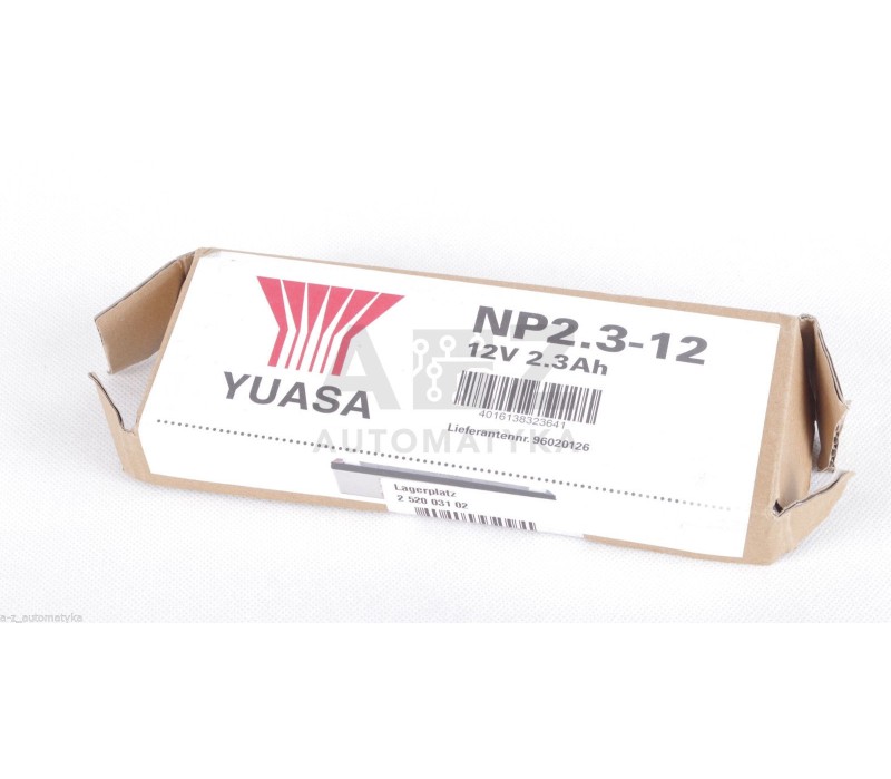 YUASA BATTERY NP2.3-12 NP2312 12V 2.3AH  ! NEW !