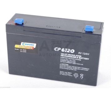 CONRAD VALVE REGULATED RECHARGEABLE BATTERY CP 6120 CP6120 6V 12AH  ! NEW !