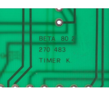 BETA 80 2 270 483 TIMER K. PCB BOARD ! NEW