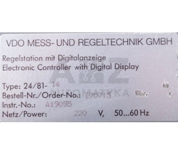 VDO 24/81-14 248114 270715 419095 