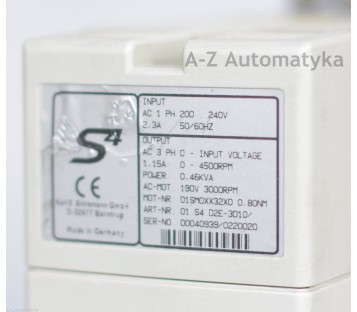 KEB SERVO  S4 01.S4.D2E-3D10 ( 01S4D2E3D10 )