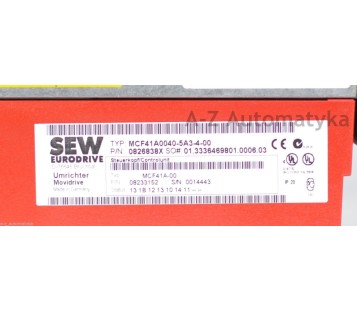 SEW EURODRIVE MCF41A0040-5A3-4-00 + MDX60A0040-5A3-4-00  ( 826838X / 8227209 )