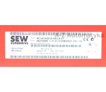 SEW EURODRIVE MCV41A0015-5A3-4-0T + MDX60A0015-5A3-4-00  ( 8274959 / 8227179 )