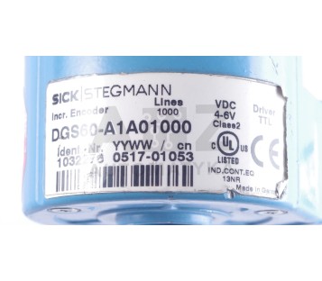 SICK STEGMANN DGS60-A1A01000  DGS60A1A01000  DGS60 A1A01000 1032276 