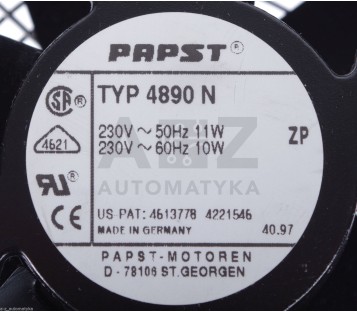PAPST 4890 N 4890N / BERGEWR LARH SDP 5-5 FAN PLATE MOUNTING 