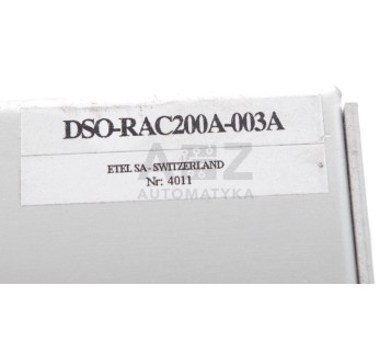 ETEL DSO-RAC200A-003A  DSORAC200A003A 4011 DSB2 RACK