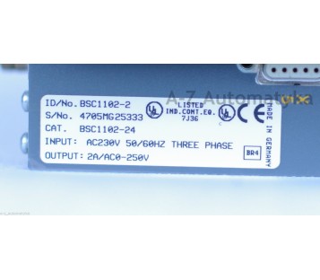 BALDOR AC SERVO DRIVE BSC1102-24 BSC1102-2 