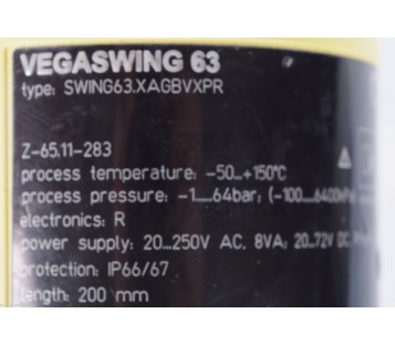 VEGASWING 63 SWING63.XAGBVXPR SWING63XAGBVXPR  Z-65.11-283  1-64bar! NEW !